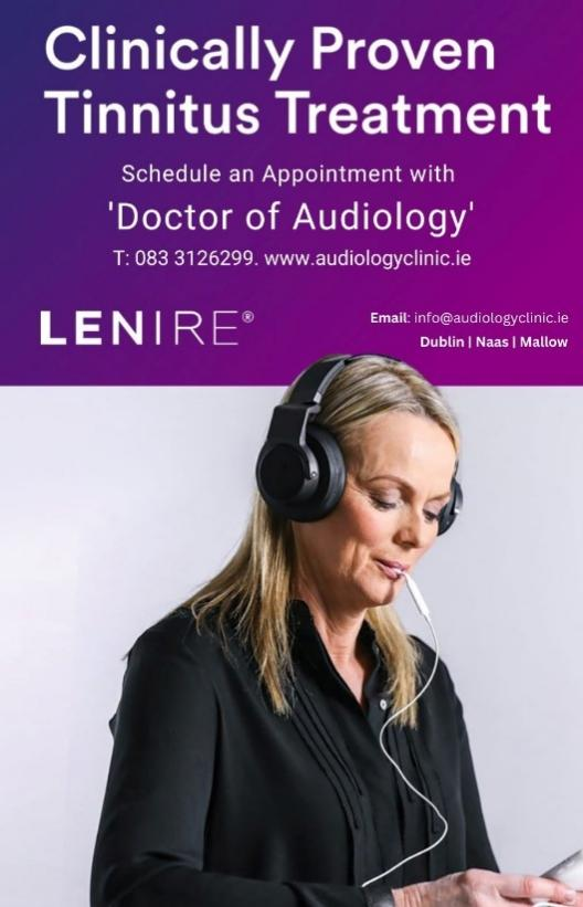 Lenire tinnitus therapy device with tongue stimulation