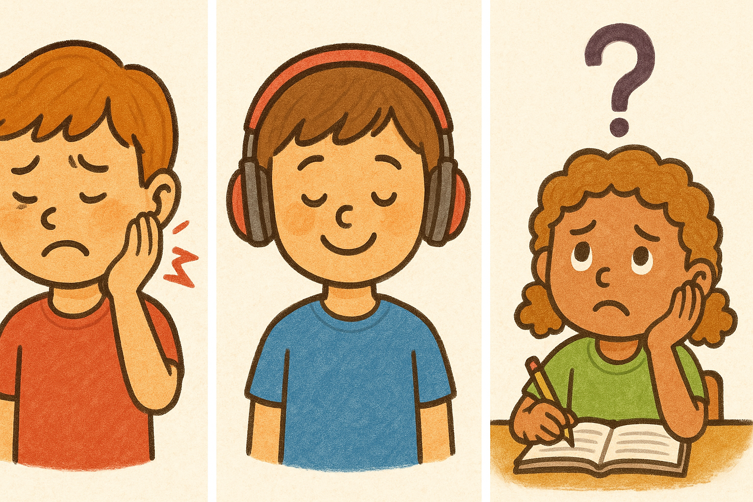 Hearing consultation in audiology clinic